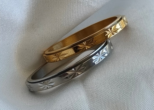 Starburst Fidget Ring